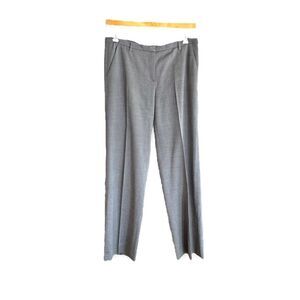 BOSS BY HUGO BOSS | Tamuna Gray Straight Leg Trousers (8)
